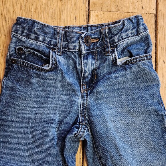 Children's Place Boys Light Wash Straight Leg Jeans Size 4 - Picture 5 of 11